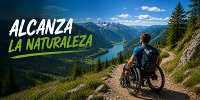 Senderismo adaptado: Sillas de ruedas todoterreno y handbikes para explorar la monta&ntilde;a