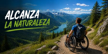 Senderismo adaptado: Sillas de ruedas todoterreno y handbikes para explorar la monta&ntilde;a