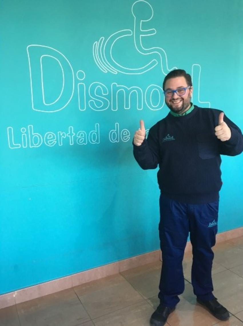 Jaime: nuevo chico en el equipo de Dismovil