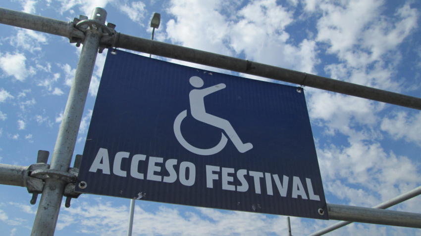 Accesibilidad en los festivales de música