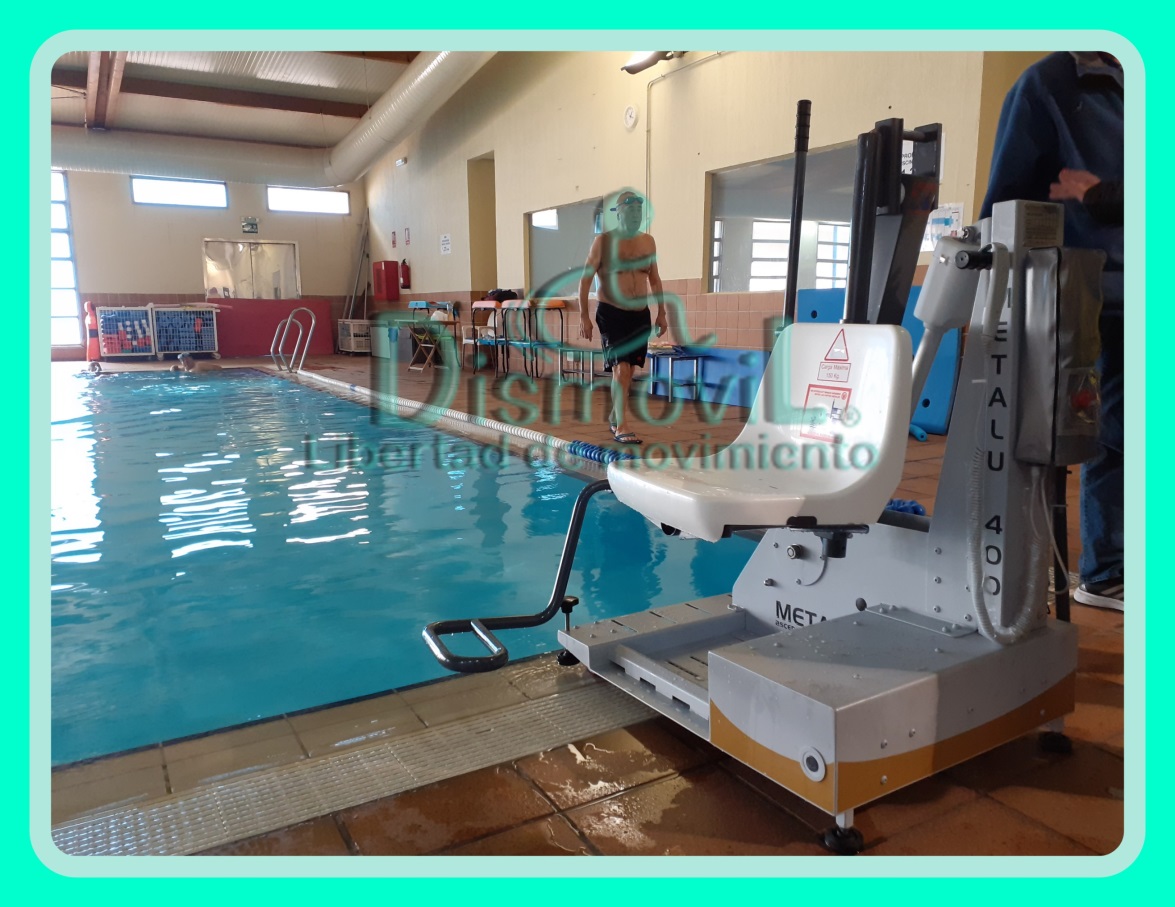 instalacion elevador acceso piscina