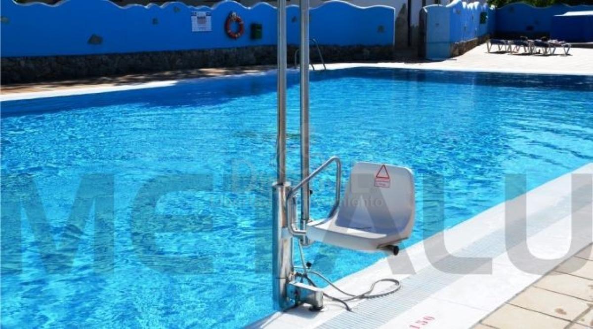 Elevador portátil Pal de acceso a la piscina para discapacitados