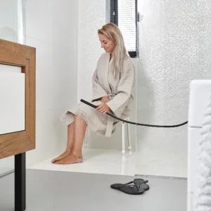 imagen secundaria Taburete de ducha de aluminio, Portofino