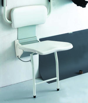 imagen secundaria Asiento Abatible Ducha Confort, mod: Futura