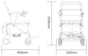 imagen secundaria AirWheel H8, Silla de Ruedas Eléctrica Plegable