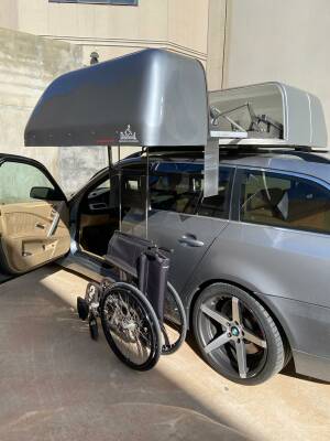 Cofre Porta Sillas Eléctrico  de 2ª Mano 