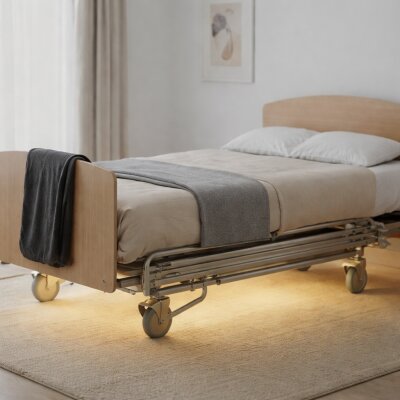 Nules Plus con luz, cama eléctrica articulada