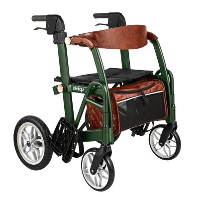 Rollator de Aluminio 2 en 1 Glide de Mobio