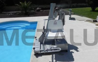 imagen secundaria Metalu 400, Elevador Portátil A Batería Para Piscinas