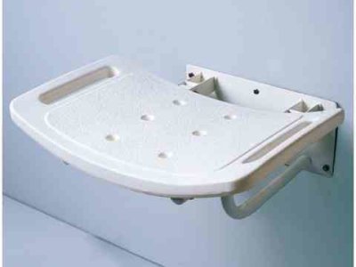 asiento abatible de ducha sin patas, mod: RS918