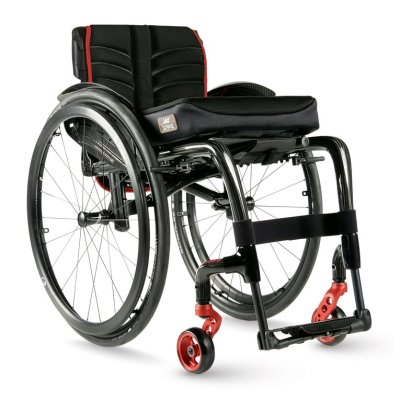 Krypton F, silla de ruedas manual plegable de carbono