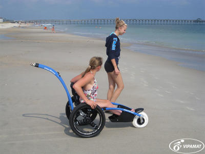 imagen secundaria Silla de Ruedas Playa y Todoterreno Hippocampe