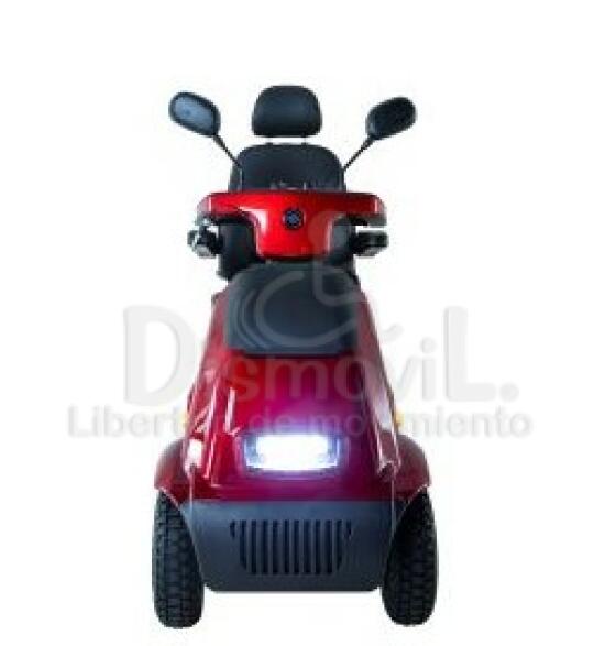 Scooter afiscooter C4 rojo vista frontal.jpg