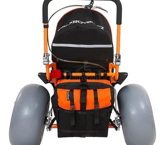 Silla ruedas XRover Reha Beach Set vista trasera.jpg