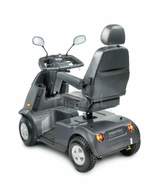 Scooter 4 ruedas afiscooter c4 gris antracita vista trasera.jpg