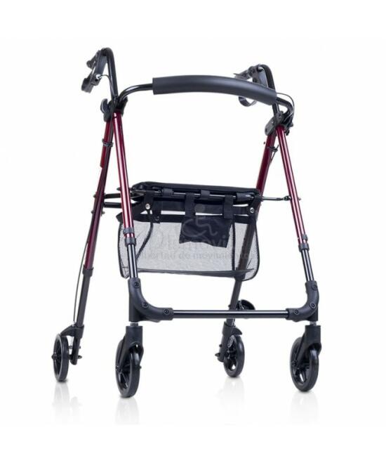 Rollator CR04 rojo freno maneta.jpg