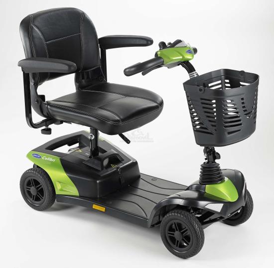 Scooter Colibri verde desmontable de Invacare..jpg