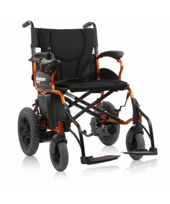 Silla ruedas electrica plegable Martinika classic naranja totalcare.jpg