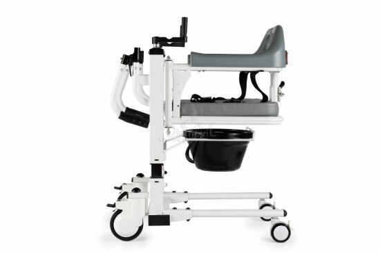 Silla transferencia Easy Move WaterProof de Wellell empuñaduras abatibles.jpg