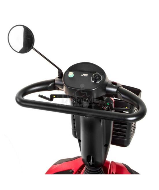 Scooter electrico la palma rojo totalcare columna direccion.jpg