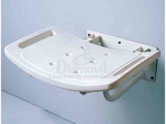 Imagen de asiento abatible de ducha sin patas, mod: RS918