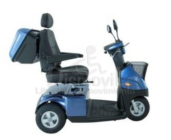 Scooter afiscooter C3 azul vista lateral.jpg