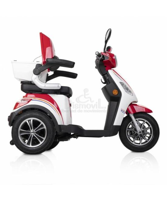 Scooter electrico 3 ruedas Madeira de Totalcare maletero trasero abierto.jpg