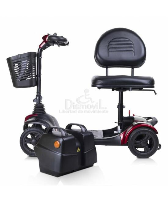 Scooter electrico desmontable Tenerife baterias desmontadas.jpg