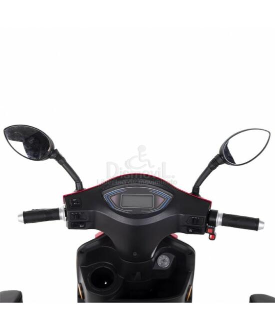 Scooter electrico 3 ruedas Madeira de Totalcare manillar.jpg