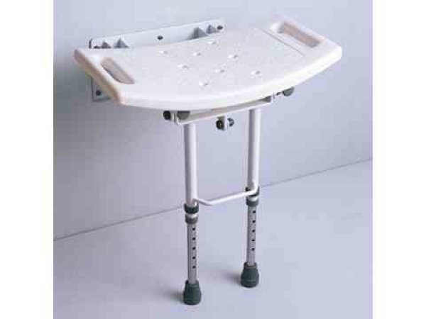 asiento abatible ducha con patas, mod: RS919