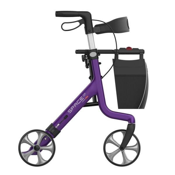 imagen secundaria Rollator de Carbono Space CF  de Rehasense