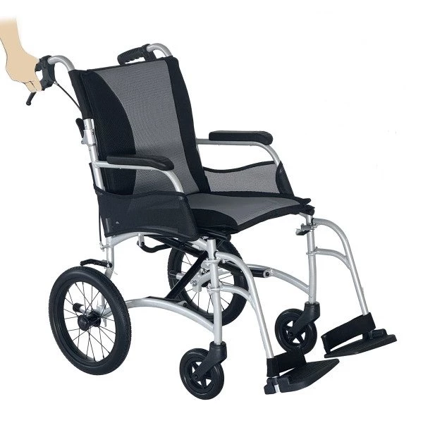 Silla de Ruedas Aluminio Ergo Tansit de Ayudas Din&aacute;micas