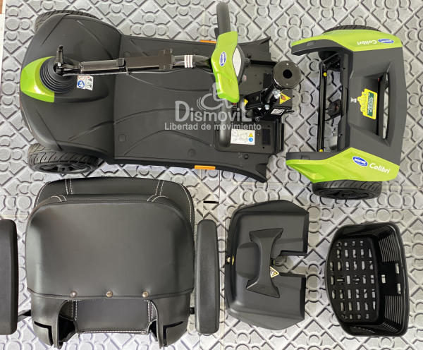 imagen secundaria Scooter Desmontable de 4 Ruedas Colibri Invacare 18 Ah, 