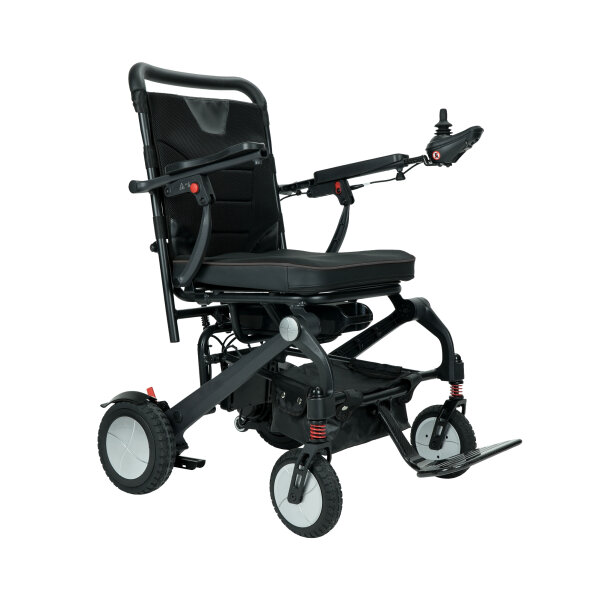 Silla de Ruedas El&eacute;ctrica Plegable Jazzy Carbon de Pride