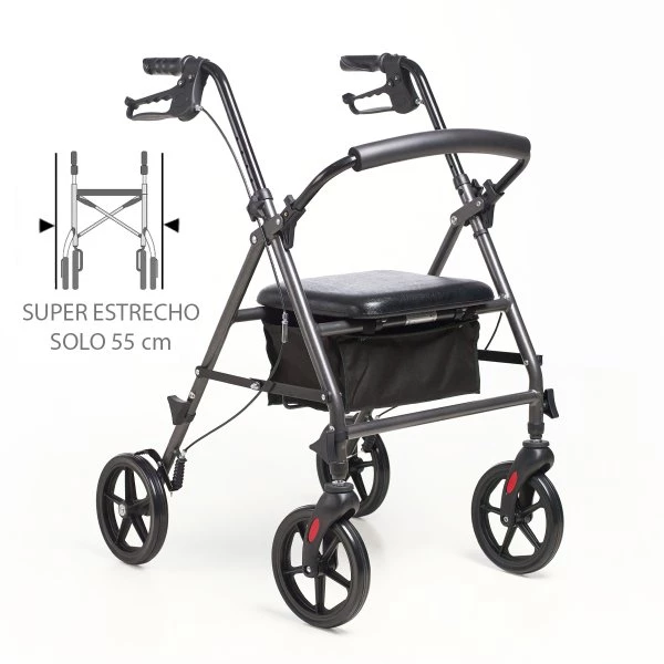 Rollator de Aluminio Super Estrecho Forte