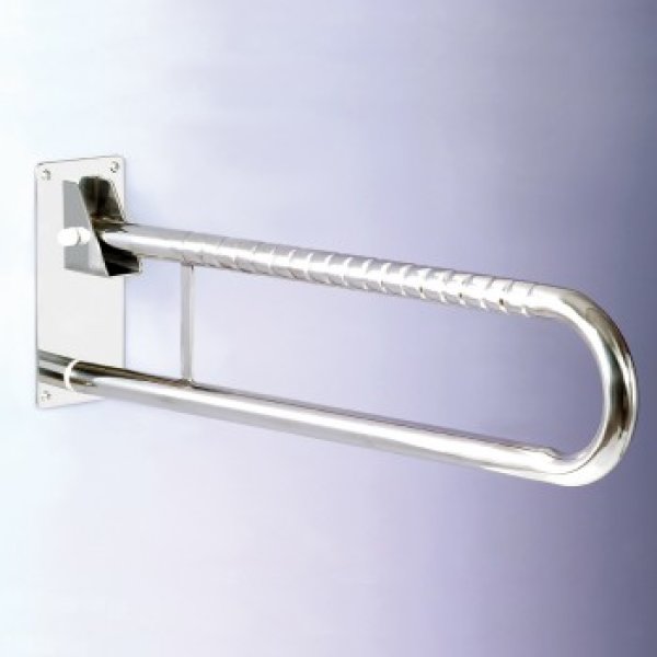 barra abatible inox. 73 cm, mod: AD506Ai