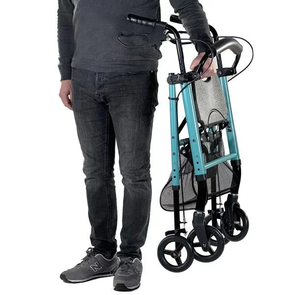 imagen secundaria Rollator de Aluminio Zen Slim de Ayudas Din&aacute;micas