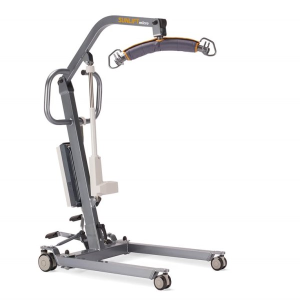 Micro, gr&uacute;a para elevar enfermos
